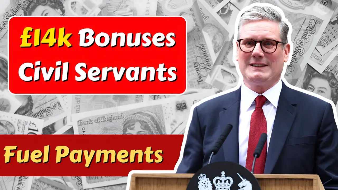 £14k Bonuses for Civil Servants