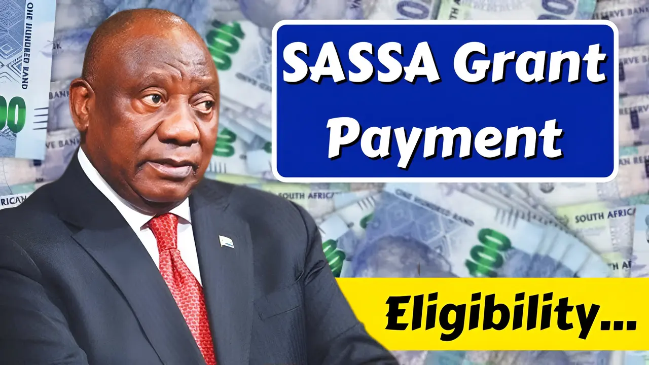 SASSA Grant Payment Dates